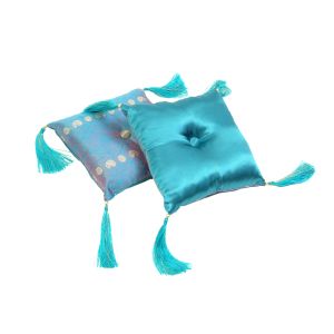 Klangschalen-Kissen ozeanblau 16x16x5 cm, quadratisch kaufen München, Klang-Schalen-Zubehör Erding, Klangschalenkissen kaufen Bayern,  Klangschalen Unterlage kaufen, Klangschalen-Kissen ozeanblau 16 x 16 cm kaufen
