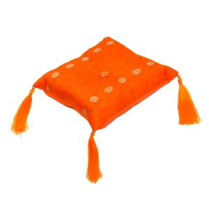 Klangschalen-Kissen orange 16x16x5 cm, quadratisch kaufen München, Klang-Schalen-Zubehör Erding, Klangschalenkissen kaufen Bayern,  Klangschalen Unterlage kaufen, Klangschalen-Kissen orange 16 x 16 cm kaufen