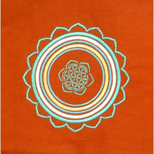 Rahmentrommel-Rucksack CP orange - Mandala, 44 cm kaufen München, Rahmentrommelrucksack, kaufen Bayern, buy 16