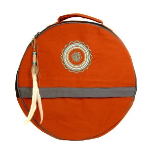 Rahmentrommel-Rucksack CP orange - Mandala, 44 cm kaufen München, Rahmentrommelrucksack, kaufen Bayern, buy 16