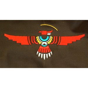 Rahmentrommel-Tasche Deluxe braun Adler, 54 cm kaufen München, Rahmentrommeltasche kaufen Bayern, Schamanentrommel-Tasche kaufen BRD, buy drum case for 20,5