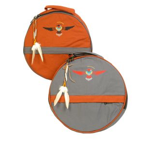 Rahmentrommel-Tasche CP orange, Adler, 44 cm kaufen München, Rahmentrommeltasche kaufen Bayern, buy 16,5