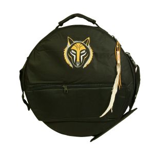Rahmentrommel-Tasche Deluxe schwarz Wolf, 49 cm kaufen München, buy drum case for  18,5