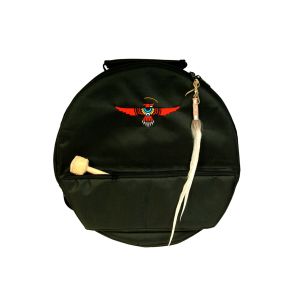 Rahmentrommel-Rucksack Deluxe schwarz Adler, 59 cm kaufen München, Rahmentrommel-Tasche kaufen, buy 22,5