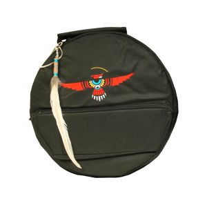 Rahmentrommel-Rucksack Deluxe schwarz Adler, 59 cm kaufen München, Rahmentrommel-Tasche kaufen, buy 22,5