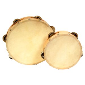 Tambourin kaufen München, Tambour kaufen Bayern, Tambourin mit Schellen, Schellentrommel, Rahmen-Trommel mit Schellen, Tambur, Daira, Riq, Daf, Pandero, Pandeiro, Tamburello, Tambour de basque, Tambourin 15 cm - 2 Größen