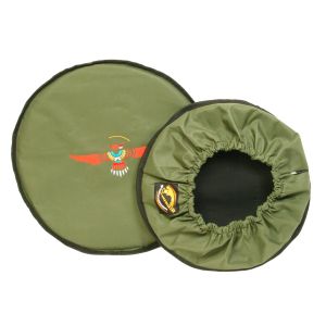 Djembe-Top Deluxe grün, roter Adler 36 cm kaufen München, Djembe-Schoner kaufen BRD, Djembe-Hut Bayern kaufen, Djembe-Schutz kaufen Erding, Djembe-Haube, buy drum cover for 14