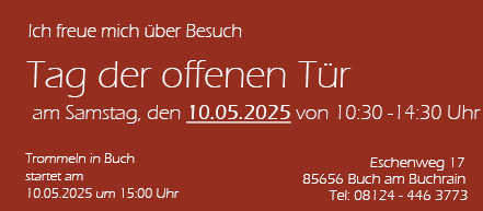 Tag der offenen Tür am 1. April 2023 