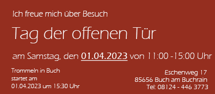 Tag der offenen Tür am 1. April 2023 