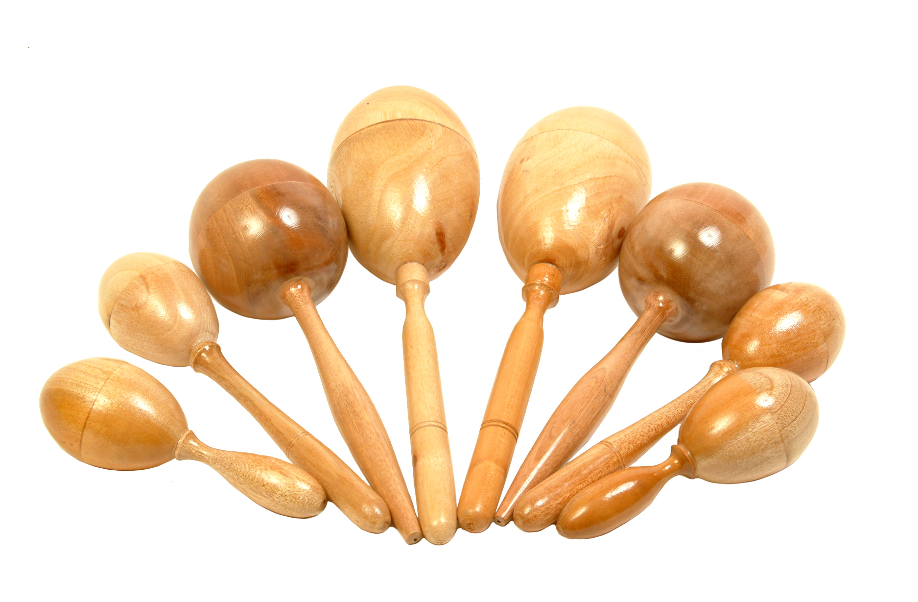 naturinstrumente - Percussion - Rassel aus Holz